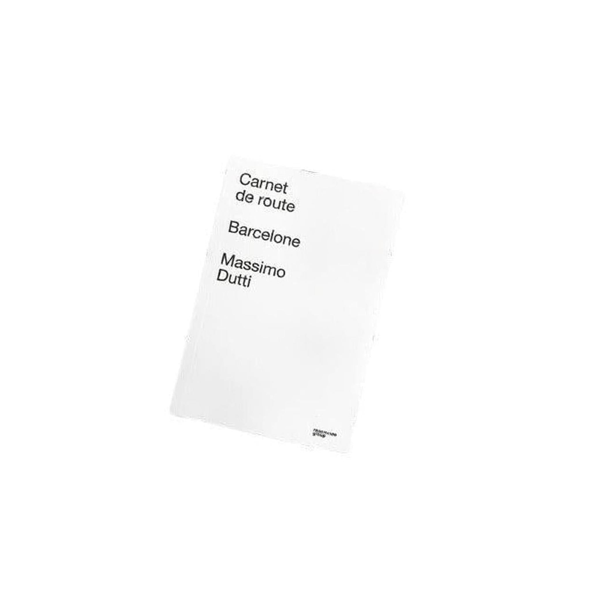 CARNET DE ROUTE - BARCELONE - MASSIMO DUTTI