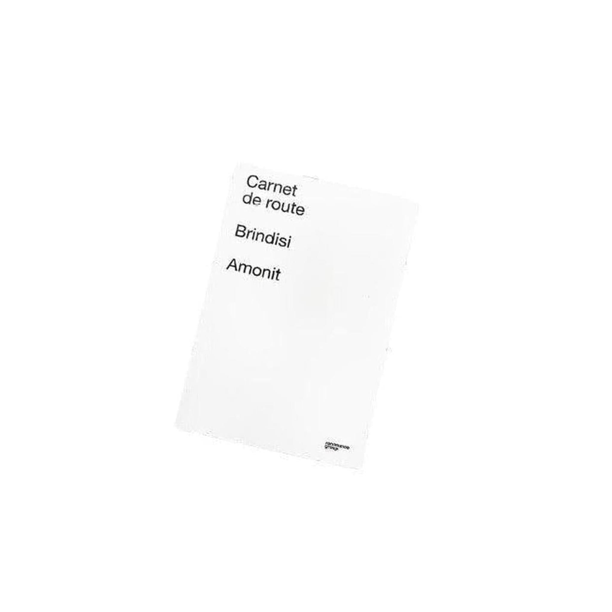 CARNET DE ROUTE - BRINDISI - GROUPE AMONIT