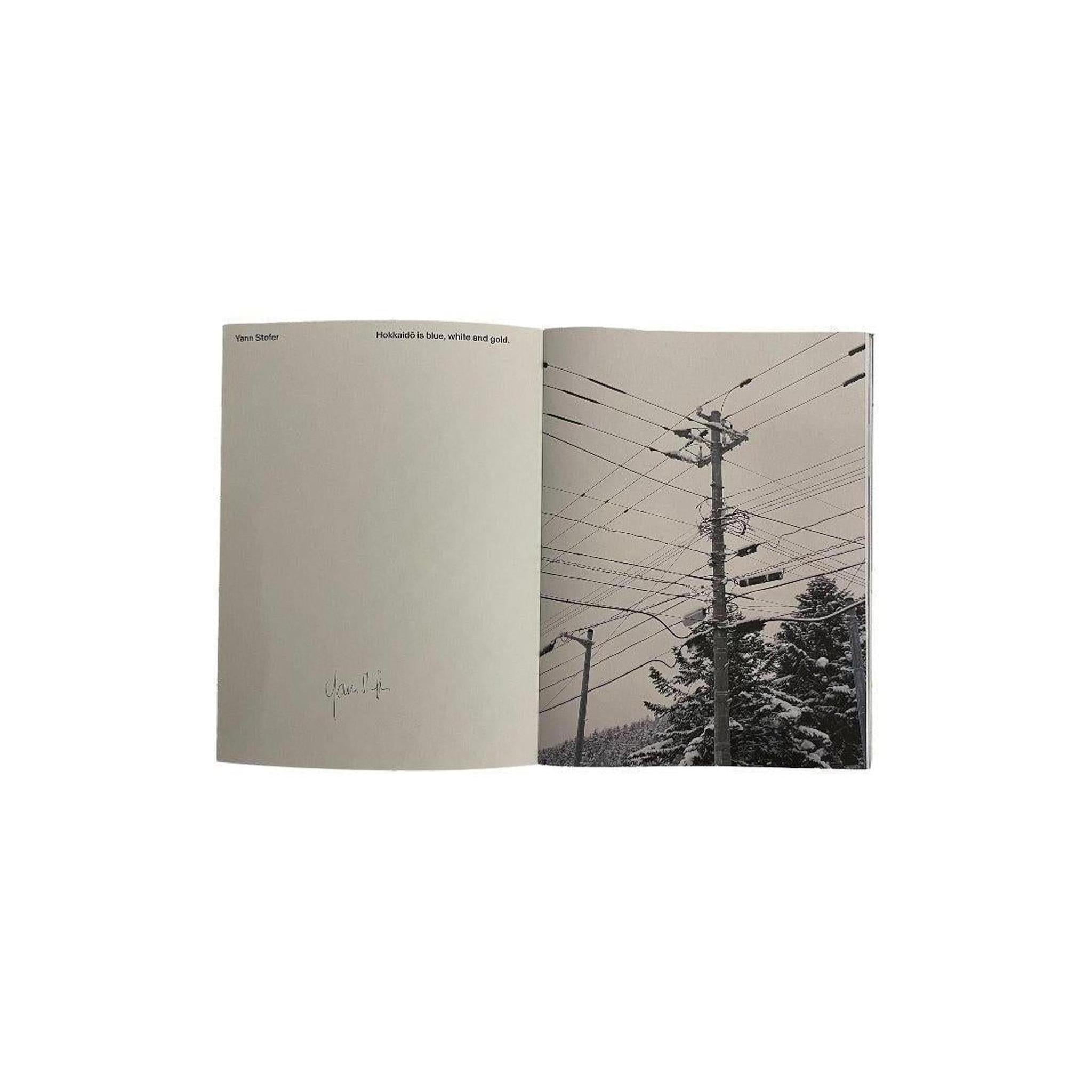 HOKKAIDO IS BLUE, WHITE AND GOLD (SIGNED COPY)