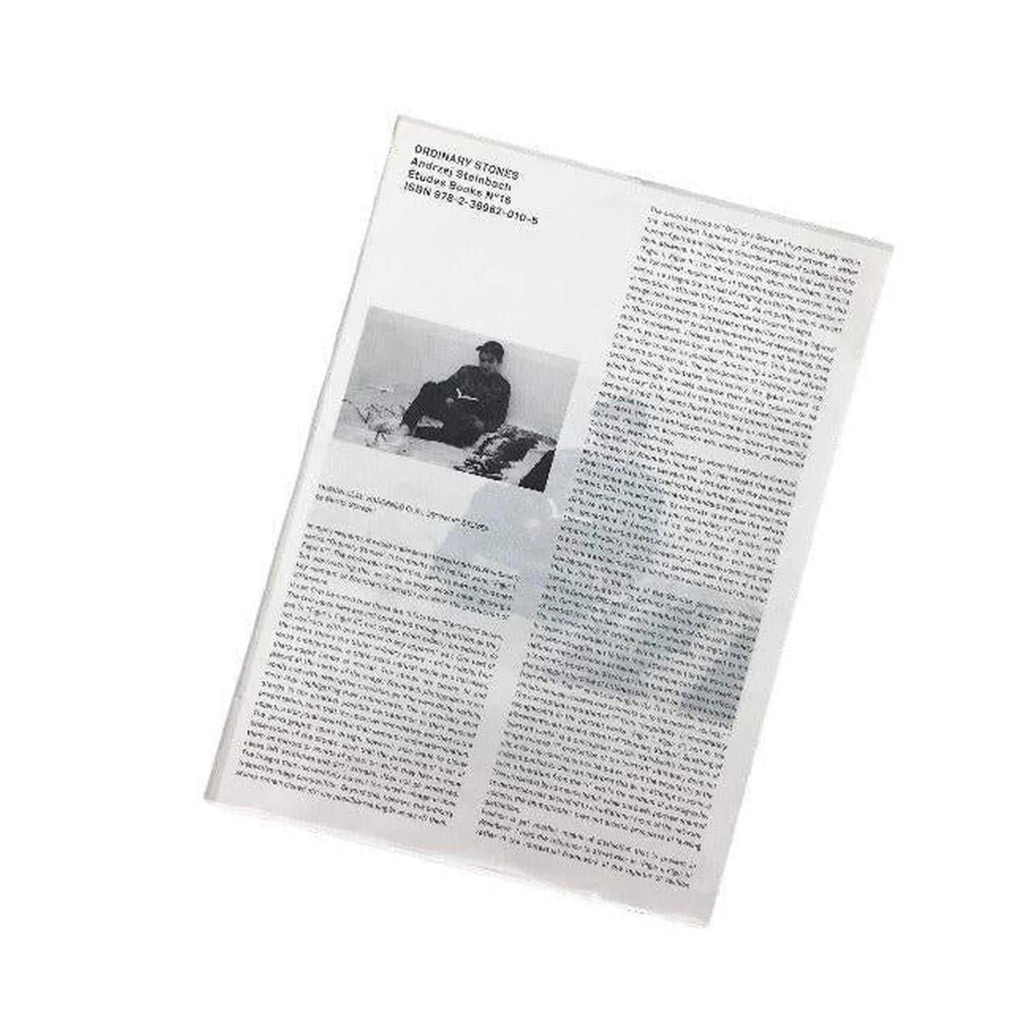 ORDINARY STONES - ANDRZEJ STEINBACH - ETUDES BOOKS N°16