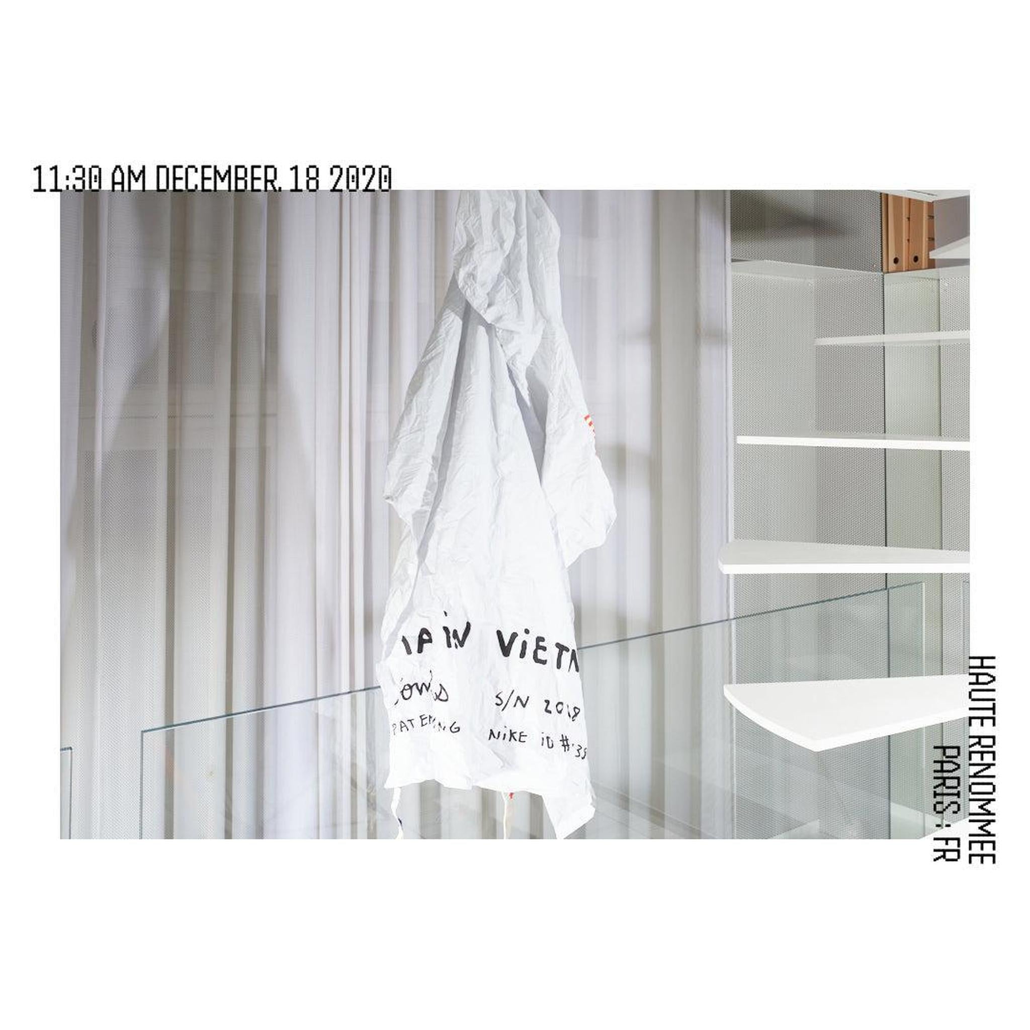 TOM SACHS x NIKE, Exploding poncho white